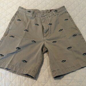 Men's Vineyard Vines Club Shorts Khaki Size 34